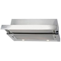 Hota telescopica CATA TF-2003/60, 1 motor, latime 60 cm, 2 viteze, absorbtie 600 m3/ora, Inox