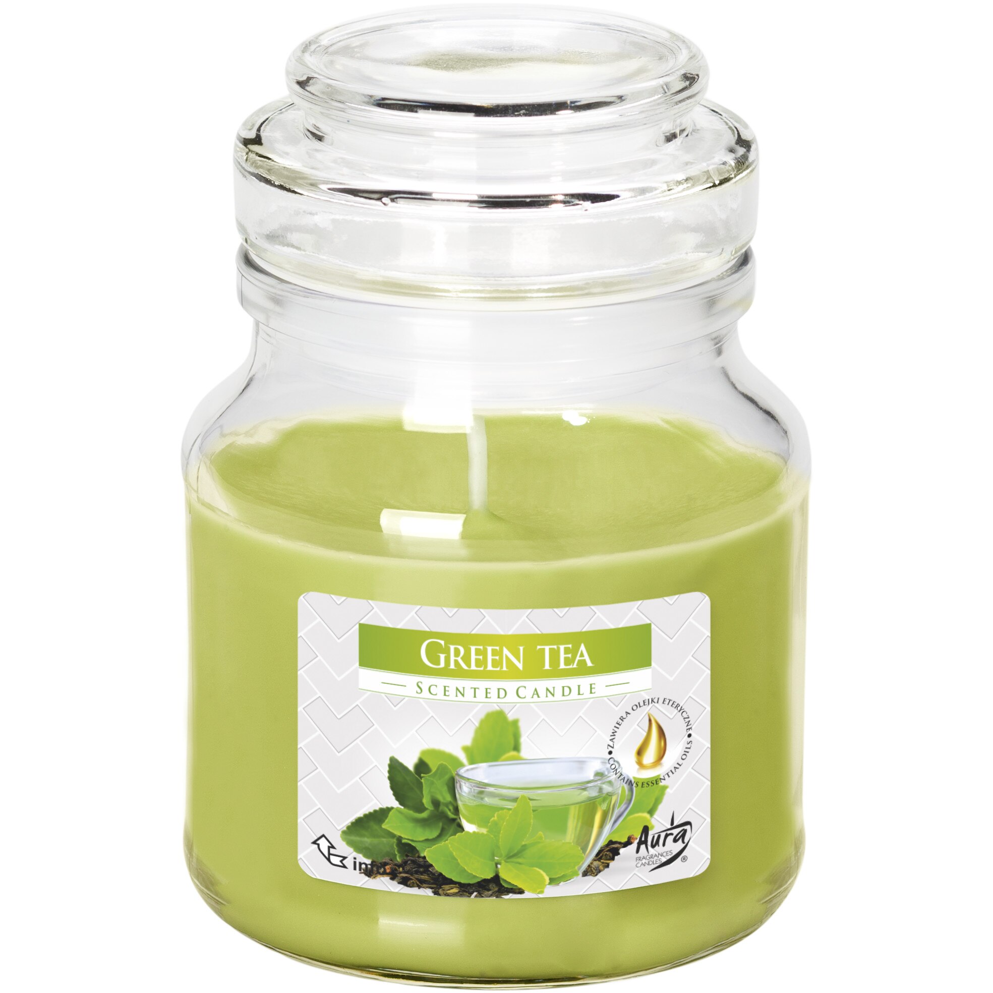 Lumanare pahar parfumat - Ceai verde