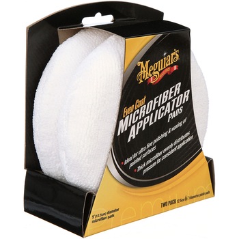 Set 2 discuri aplicatoare microfibra Meguiar's, 130mm, Even Coat Applicator Pad EU Set 2 discuri aplicatoare microfibra Meguiar's, 130mm, Even Coat Applicator Pad EU