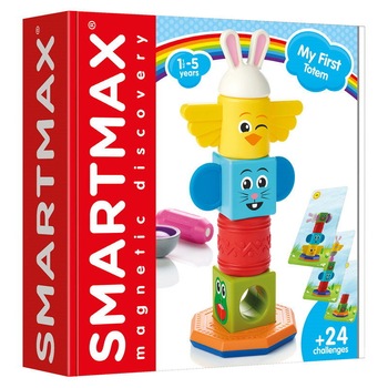 Joc Magnetic, SmartMax, Set SMARTMAX My First - Totem (8 piese) Joc Magnetic, SmartMax, Set SMARTMAX My First - Totem (8 piese)