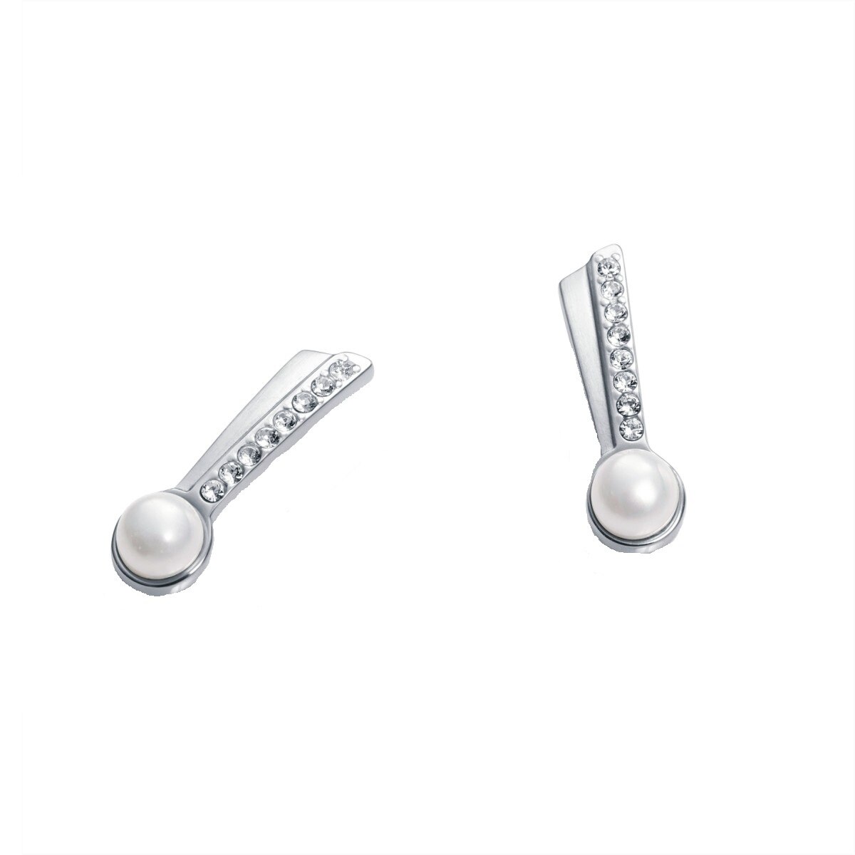 Cercei Viceroy 50002E11000, inox argintiu, cristale, perle