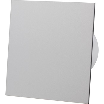 Ventilator baie dRim TS, Panou schimbabil din plexi, Super Silent, Timer, Debit 140 mc/h, Ø125, White grey Matte Ventilator baie dRim TS, Panou schimbabil din plexi, Super Silent, Timer, Debit 140 mc/h, Ø125, White grey Matte