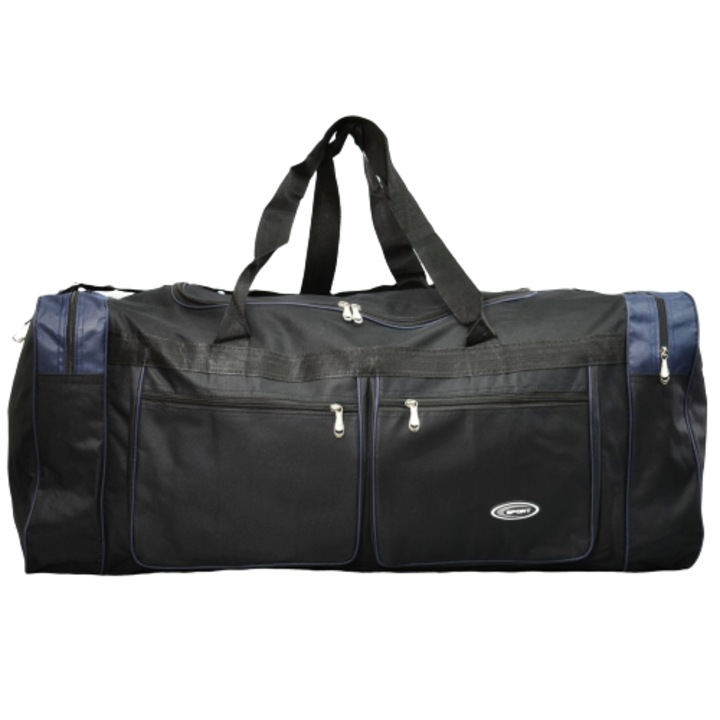 Сак Спорт 2809, 90/42/34 см, Черен/Син