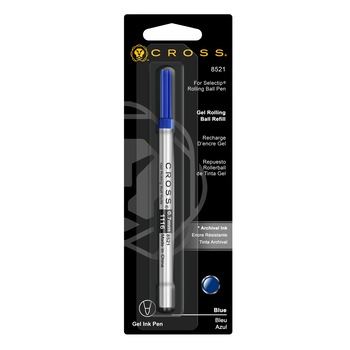 Mina roller Cross Jumbo Gel, albastru-mediu Mina roller Cross Jumbo Gel, albastru-mediu