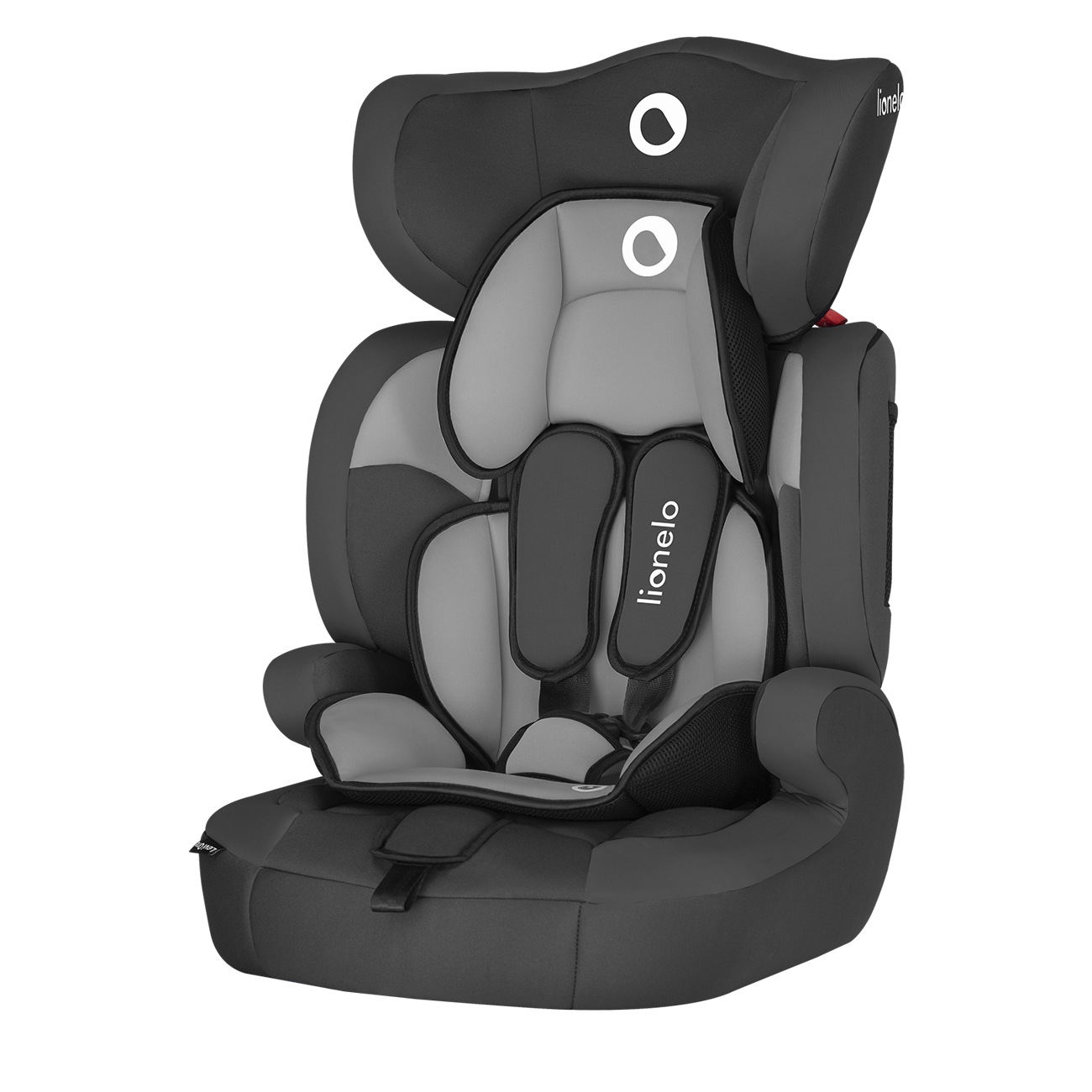 Scaun auto, Lionelo, Levi Onem Spatar detasabil, 9-36 Kg, Negru