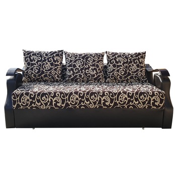 Canapea extensibila Lory,215x140,Wenge si Crem Canapea extensibila Lory,215x140,Wenge si Crem