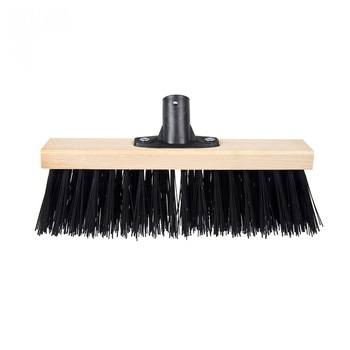 Matura strada, 30 cm, cu montura din lemn si bosaj plastic Matura strada, 30 cm, cu montura din lemn si bosaj plastic