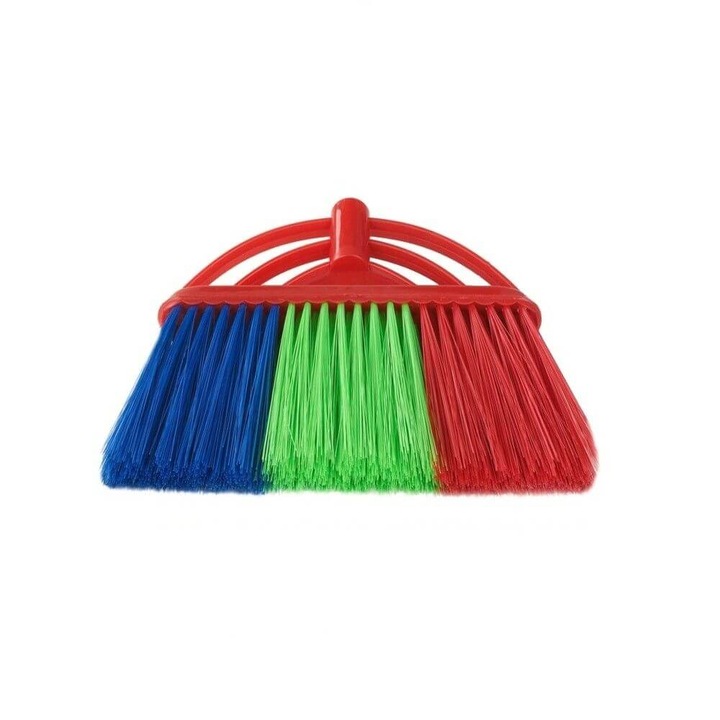 Метла OTI с конец и дълги конци, полипропилен, многоцветен