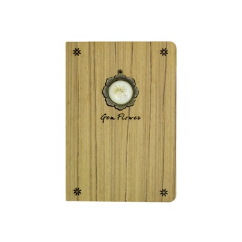 Agenda Lemn Gem Flowers, Model 3, 19 x 13 cm Agenda Lemn Gem Flowers, Model 3, 19 x 13 cm