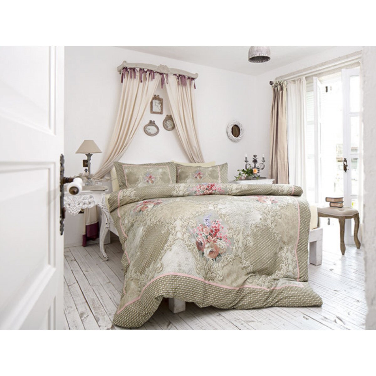 Lenjerie de pat 3D Juliette, 4 piese