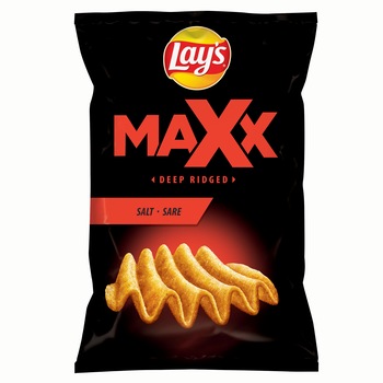 Chipsuri din cartofi cu sare Lay's Maxx, 130g