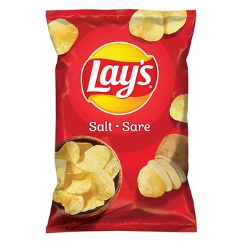 Chipsuri din cartofi cu sare Lay's, 140g