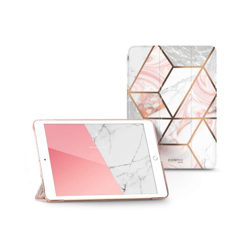 Husa Supcase Cosmo Lite compatibila cu iPad 10.2 inch (2019/2020/2021) Marble
