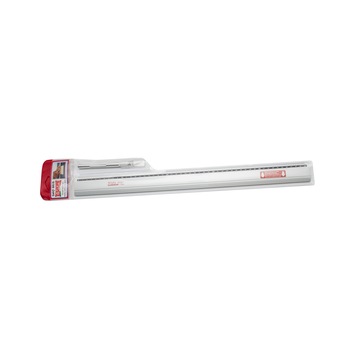Set rigla aluminiu 30 cm cu cutter Set rigla aluminiu 30 cm cu cutter