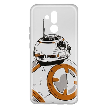 Husa Silicon Star Wars pentru Huawei Mate 20 Lite, BB-8 009 Husa Silicon Star Wars pentru Huawei Mate 20 Lite, BB-8 009