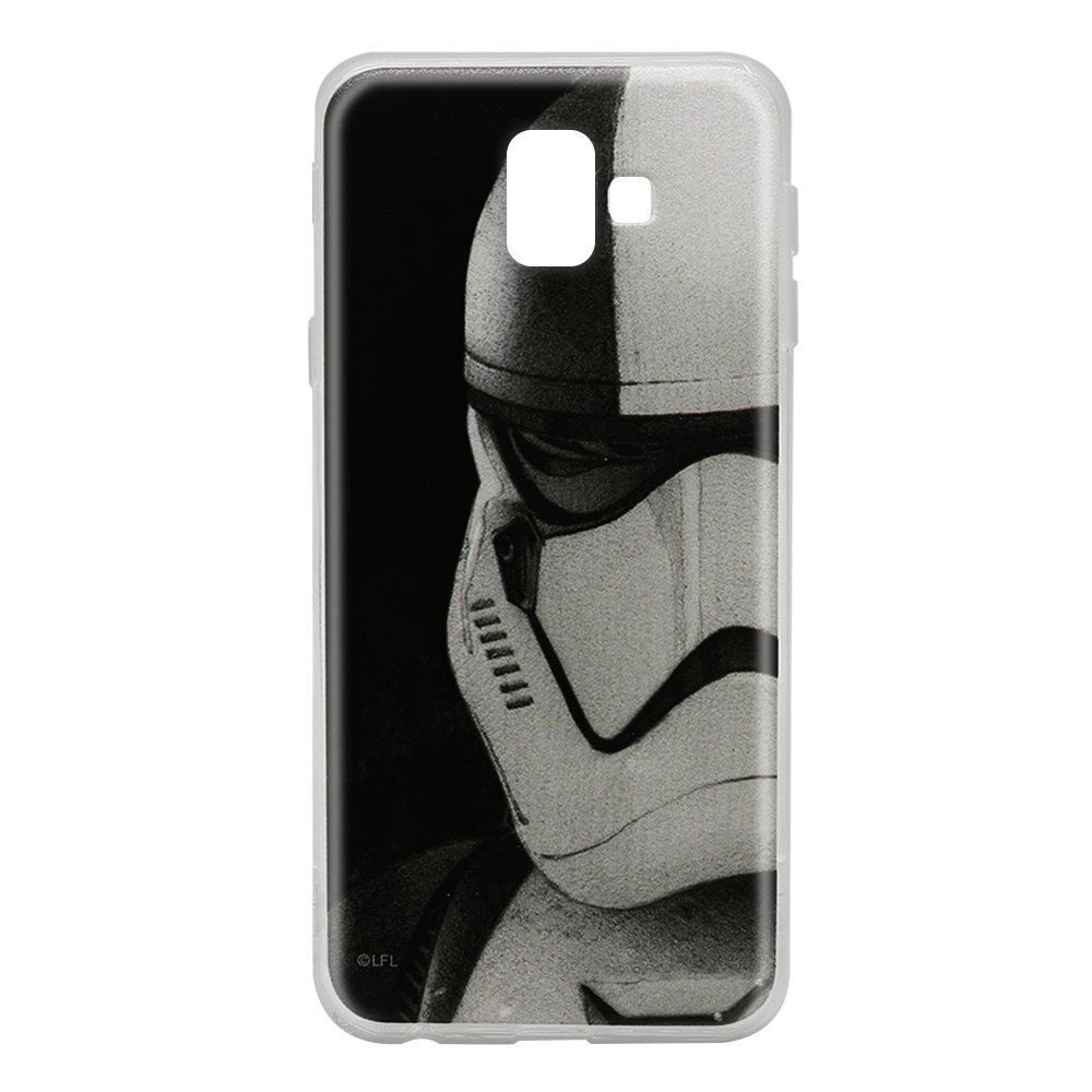 Husa Silicon Star Wars pentru Samsung Galaxy J6 Plus, Stormtrooper 001