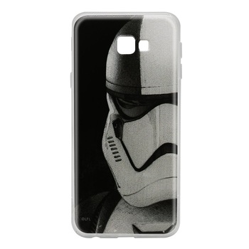 Husa Silicon Star Wars pentru Samsung Galaxy J4 Plus, Stormtrooper 001 Husa Silicon Star Wars pentru Samsung Galaxy J4 Plus, Stormtrooper 001