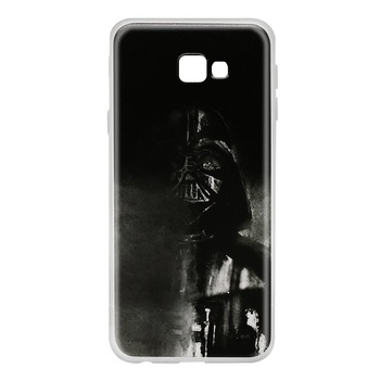 Husa Silicon Star Wars pentru Samsung Galaxy J4 Plus, Darth Vader 004 Husa Silicon Star Wars pentru Samsung Galaxy J4 Plus, Darth Vader 004