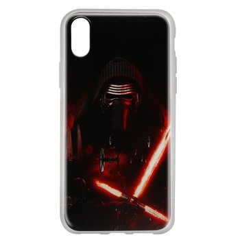 Husa Silicon Star Wars pentru iPhone X, Kylo Ren 002 Husa Silicon Star Wars pentru iPhone X, Kylo Ren 002