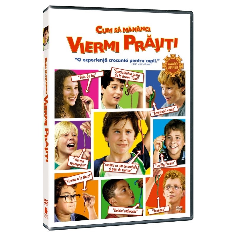Cum sa mananci viermi prajiti / How To Eat Fried Worms [DVD] [2006]