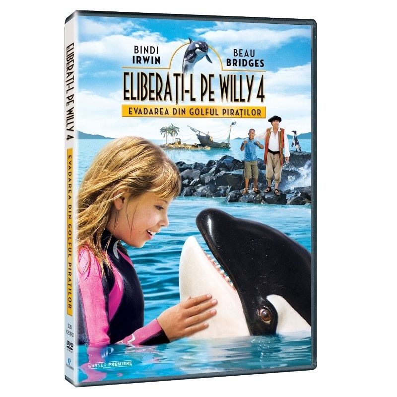 Free Willy 4: Evadarea din Golful Piratilor / Free Willy 4 Escape From Pirate's Cove [DVD] [2010]