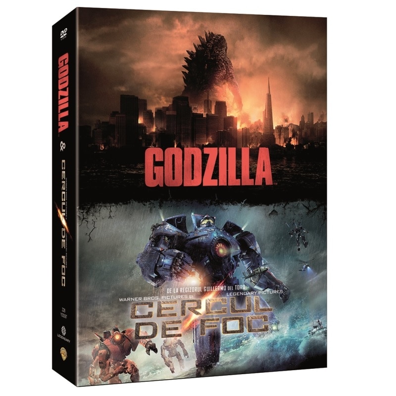 Godzilla & Cercul de foc / Godzilla & Pacific Rim [DVD] [2014]