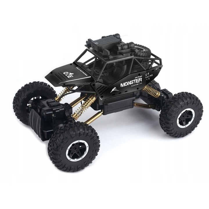 Masinuta cu telecomanda Monster Crawler cu camera WiFi 1:14