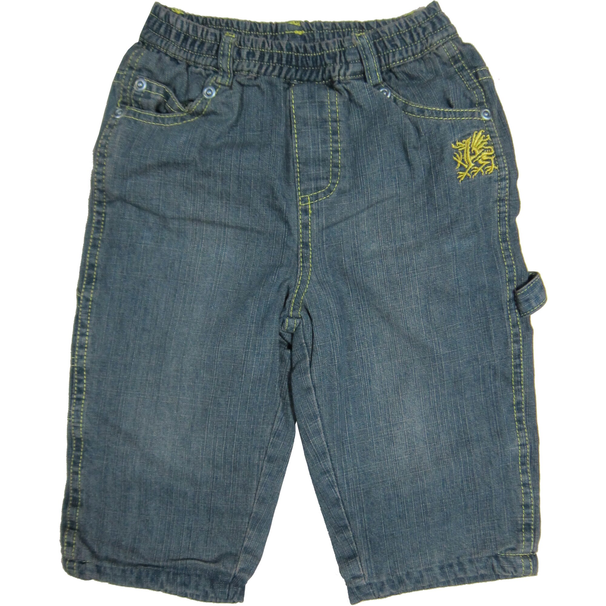 Blugi 26402 Primii Pasi, Negru/Galben