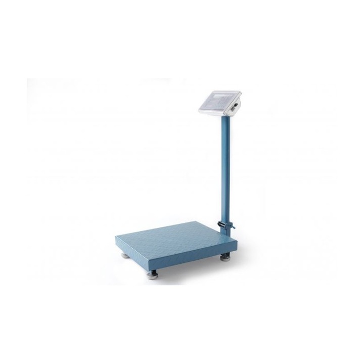 Mérleg összecsukható karral, LCD kijelzővel, kapacitása 350kg, 40x50 cm