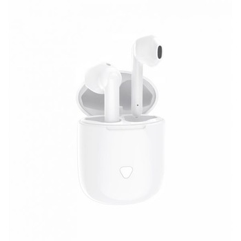 Casti Bluetooth Soundpeats True Air White, Wireless, Voice Assistant, Bluetooth 5.0, Touch control, Waterproof IPX5, Audio In-Ear, Handsfree, Fara fir, Compatibile Android & iOS Casti Bluetooth Soundpeats True Air White, Wireless, Voice Assistant, Bluetooth 5.0, Touch control, Waterproof IPX5, Audio In-Ear, Handsfree, Fara fir, Compatibile Android & iOS