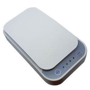 Sterilizator UV, dezinfectant telefon mobil KD Home LP-UN-314, portabil, 6.5 inch, aromaterapie, obiecte, elimina bacterii, alb