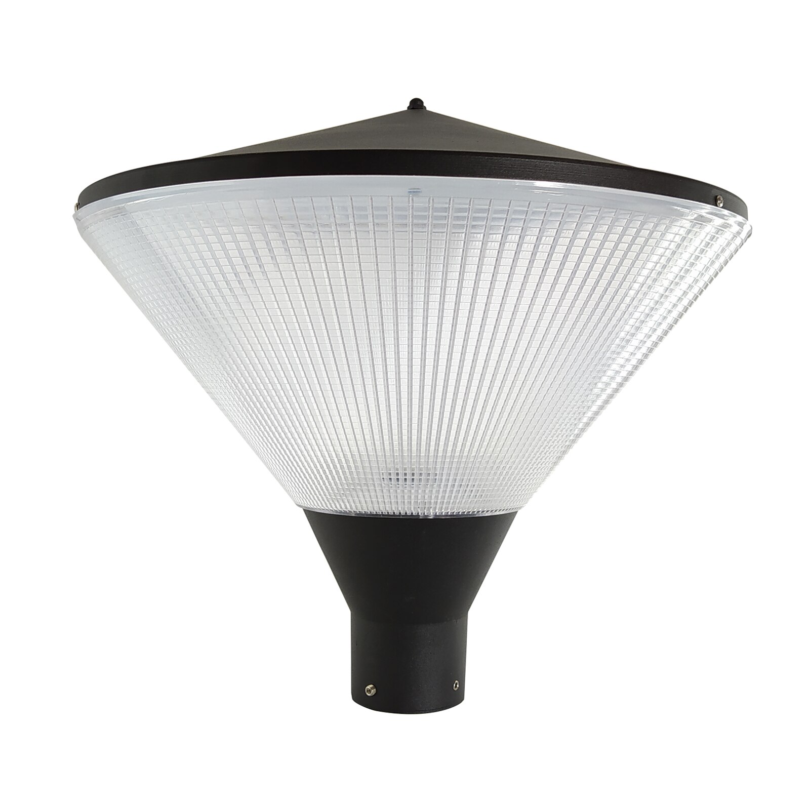 Set 4 bucati Felinar, STRATUS LIGHT DAVOS 500, Priza E27, Exterior, Aluminiu, Negru