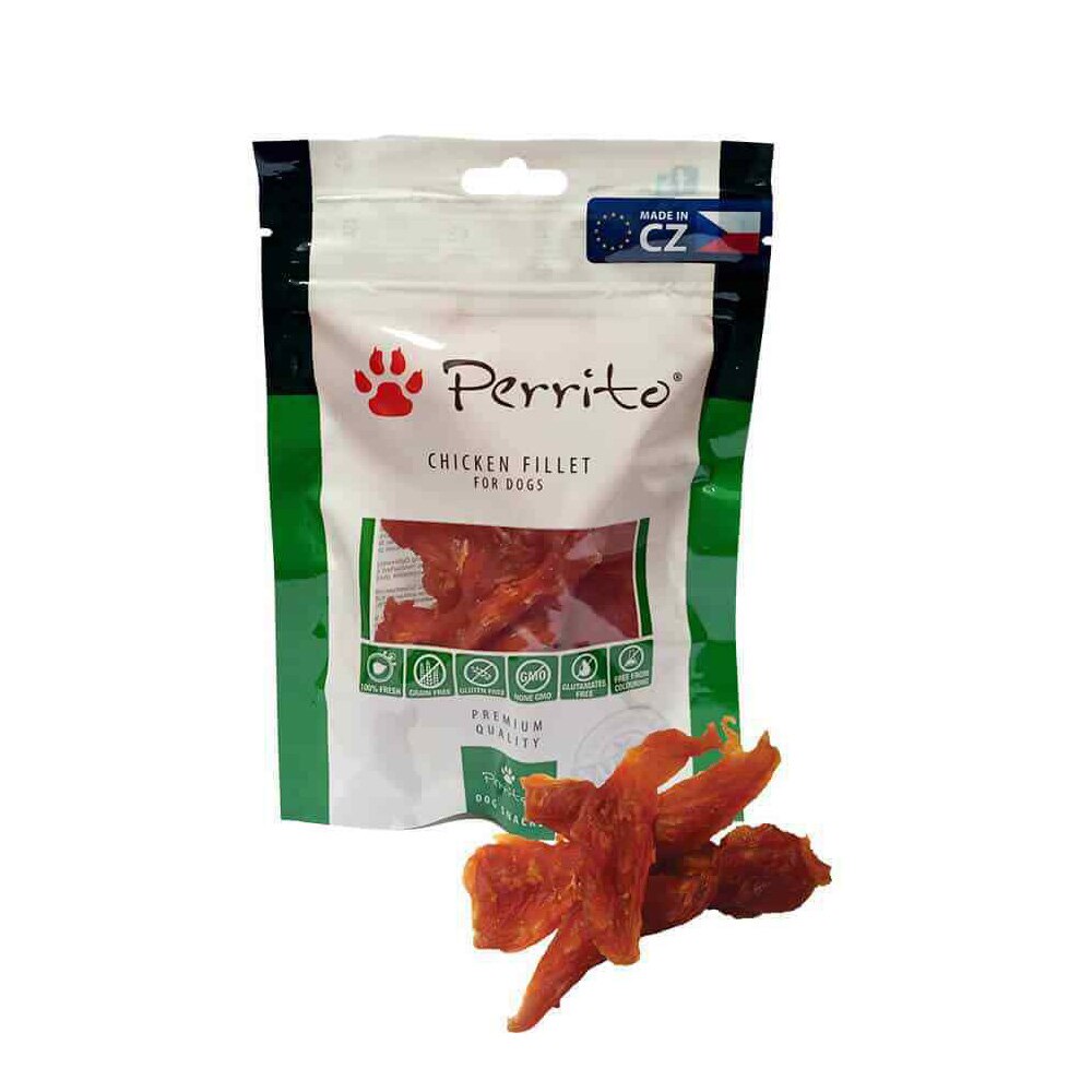 Recompense 100% naturale - Pui Fillet 100 g - Perrito