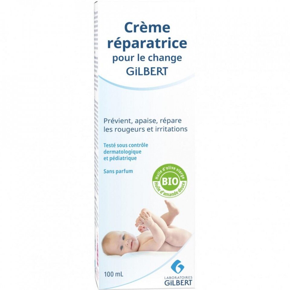 Crema reparatoare pentru zona scutecului, Laboratoarele GILBERT, 100ml