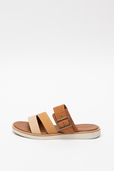 Timberland, Papuci de piele Adlyshore, Maro, 37.5 Timberland, Papuci de piele Adlyshore, Maro, 37.5