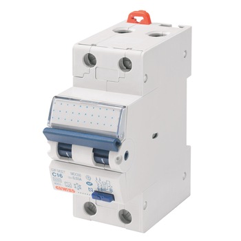 Intreruptor automat diferential combinat, Gewiss Mdc 45, 32A 1P+N C 30Ma Ac 4.5KA 2MW Intreruptor automat diferential combinat, Gewiss Mdc 45, 32A 1P+N C 30Ma Ac 4.5KA 2MW