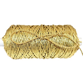 Snur cu fir auriu 0.8 mm, rola 100 metri Snur cu fir auriu 0.8 mm, rola 100 metri