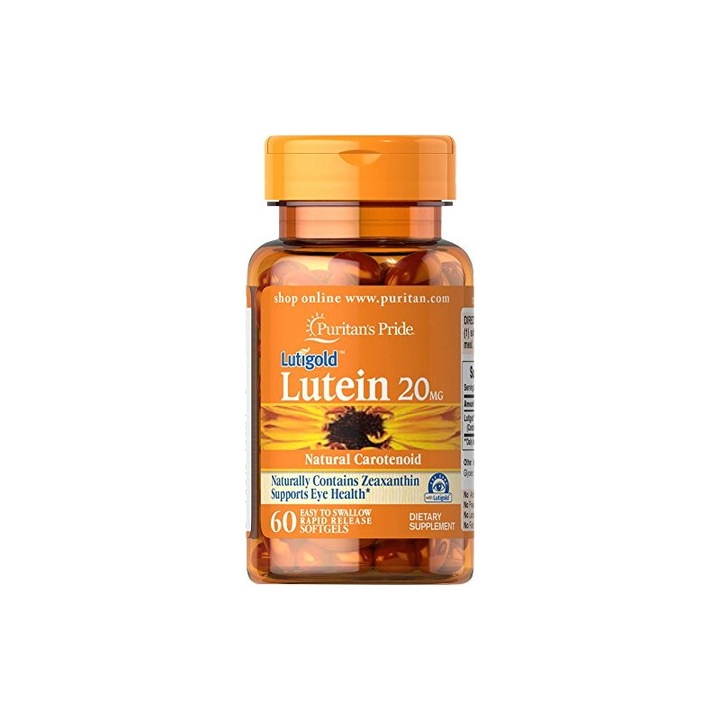 PURITAN'S PRIDE Lutein (zeaxantinnal) 20mg - 60 kapszula