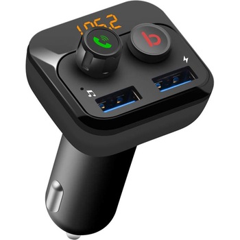 Modulator FM PNI Valentine F250 Bluetooth 5.0, MP3 player, transmitator FM, slot micro SD, port USB dual, incarcare rapida dispozitive mobile, buton super bass Modulator FM PNI Valentine F250 Bluetooth 5.0, MP3 player, transmitator FM, slot micro SD, port USB dual, incarcare rapida dispozitive mobile, buton super bass