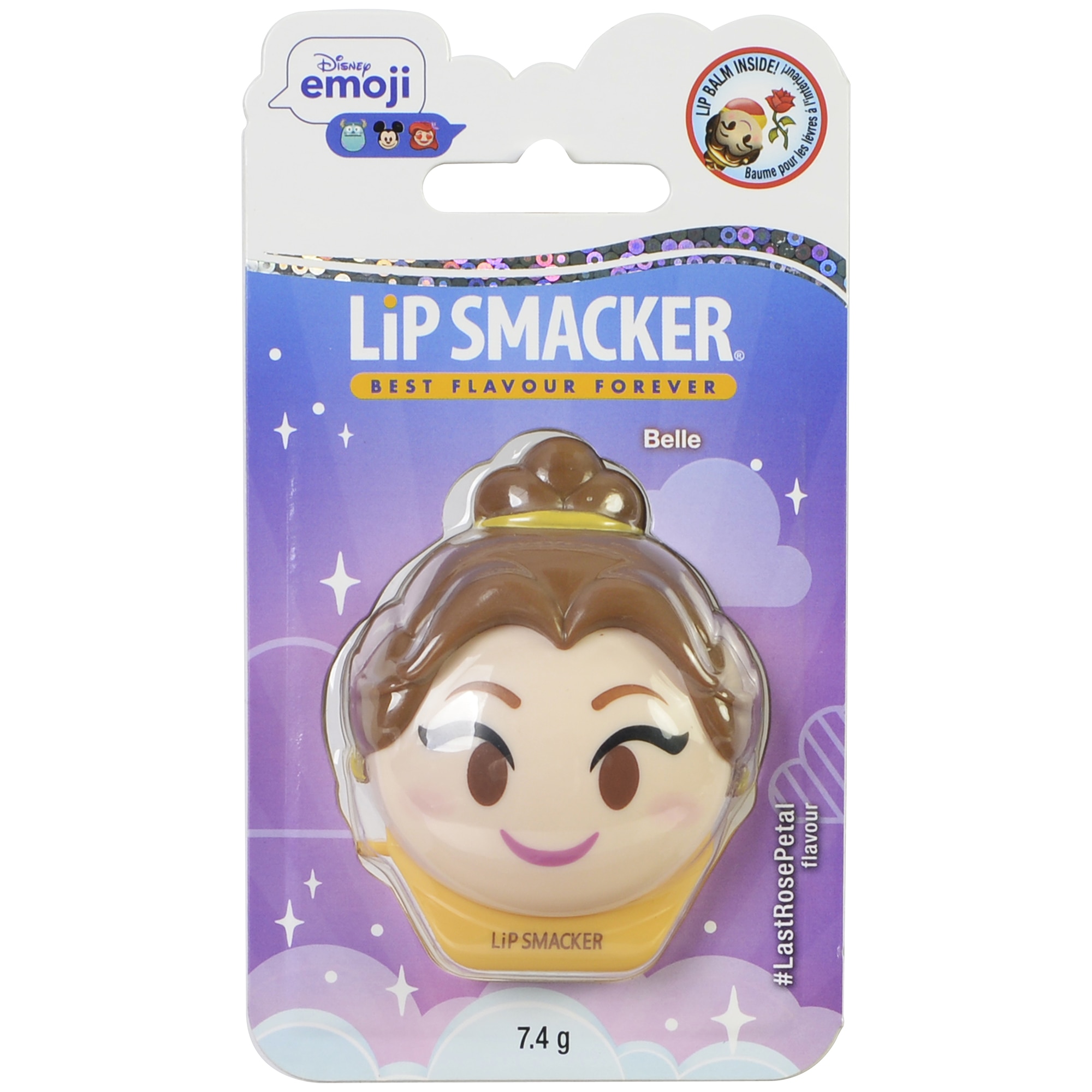 Balsam de buze Lip Smacker Disney Emoji Belle, Last Rose Petal