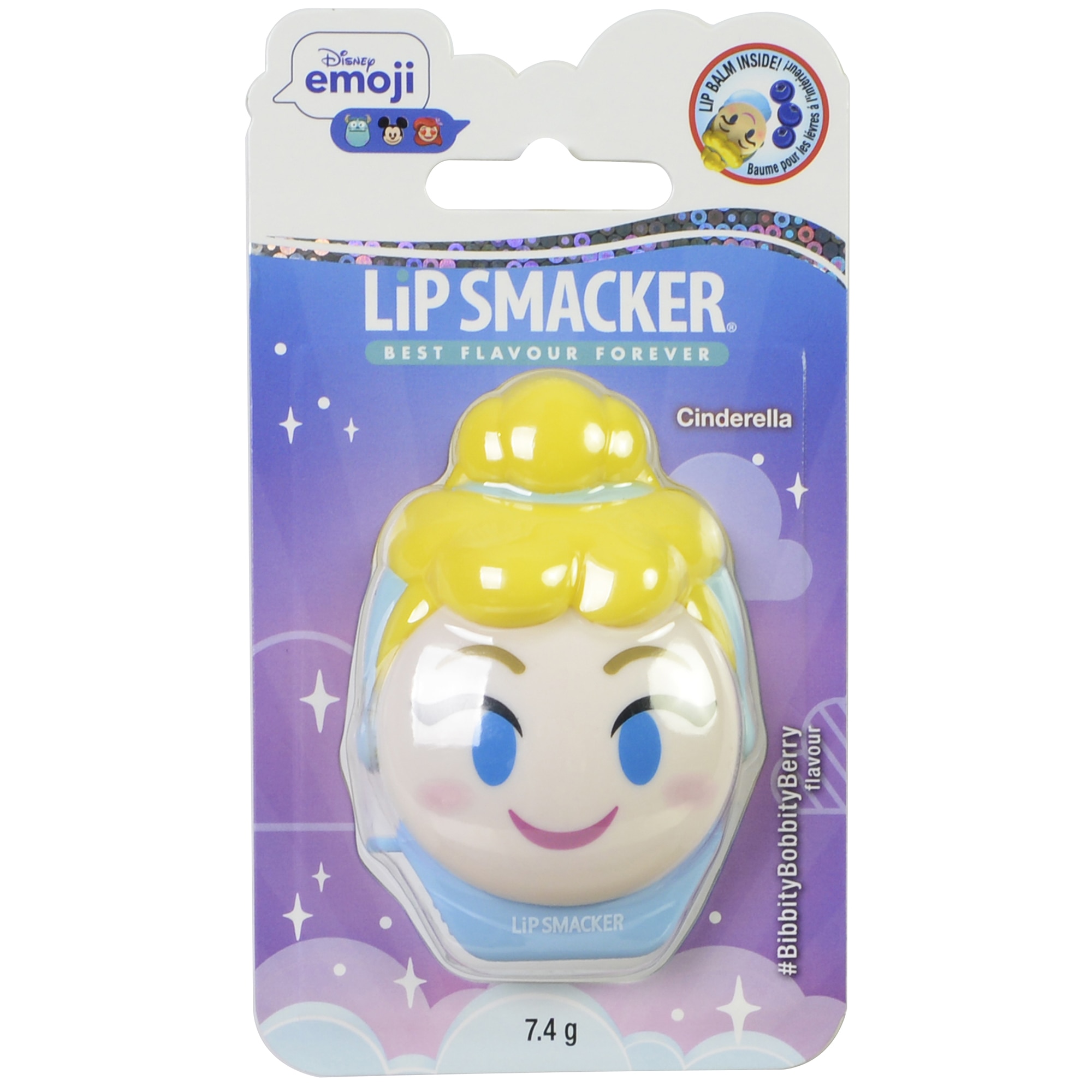 Balsam de buze Lip Smacker Disney Emoji Cinderella, Bibbity Bobbity Berry