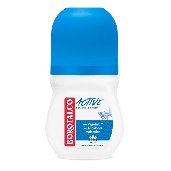 Borotalco Active Sea Salts Golyós dezodor, 50 ml