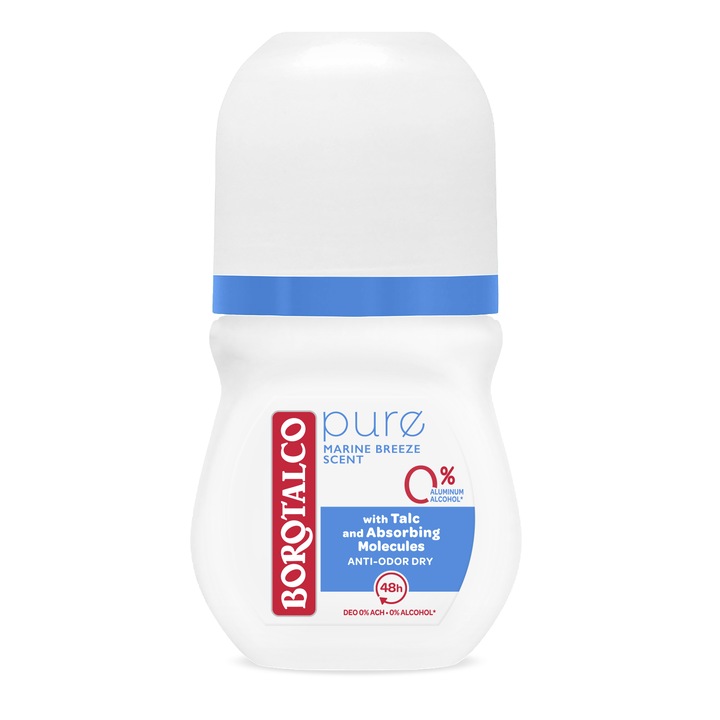 Deodorant Roll-on Borotalco Pure Blue 50ml