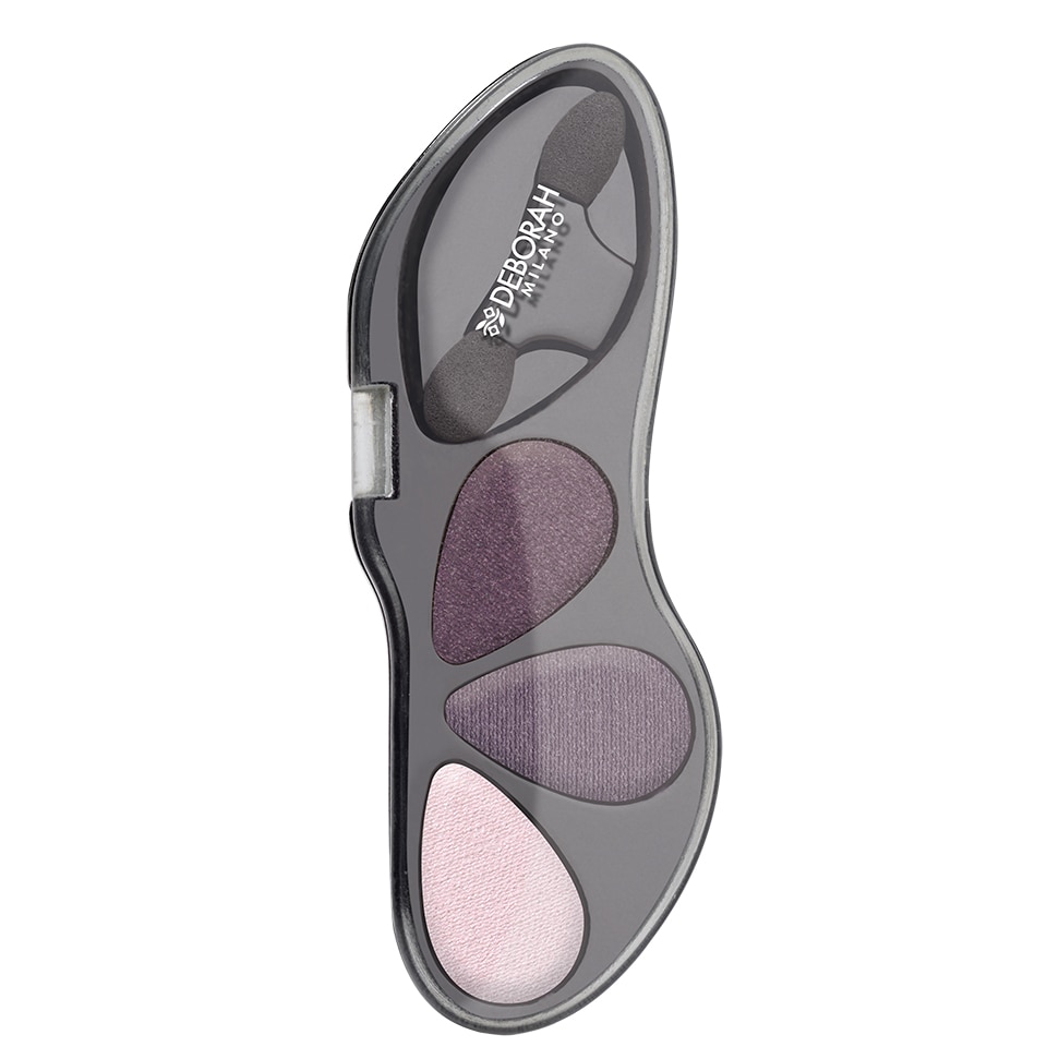Paleta fard de pleoape Deborah Milano Trio Hi Tech 06 Mauve 2.4g