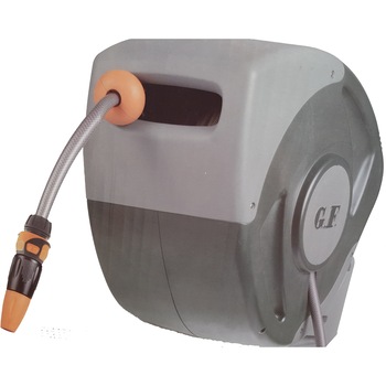 Tambur pentru perete cu furtun retractabil de 30m, G.F. Tambur pentru perete cu furtun retractabil de 30m, G.F.