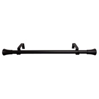 galerie metalica pentru perdea extensibila negru de la 120 cm la 210 cm cu carafe imagen 36_0_
0
