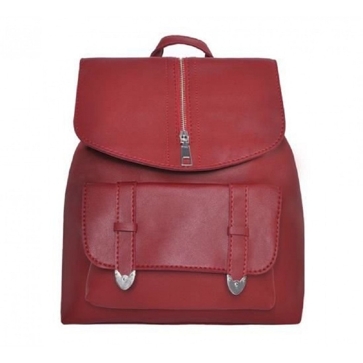 Rucsac dama visiniu piele ecologica 8910