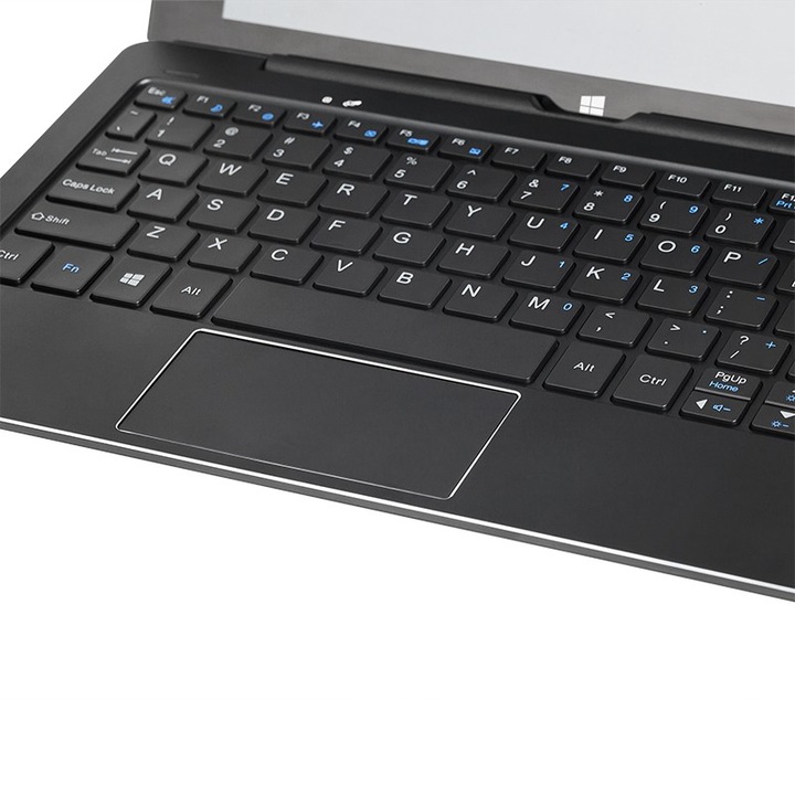 Tableta cu tastatura 10.1 inch EDGE Kruger&Matz KM1087, Windows 10, 4 GB RAM, 64 GB memorie interna