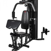 Aparat Multifunctional TOORX MSX 50, Utilizator 125 kg, Bara triceps inclusa, Banca biceps inclusa, Presa pentru picioare reglabila, Scaun si spatar reglabil
