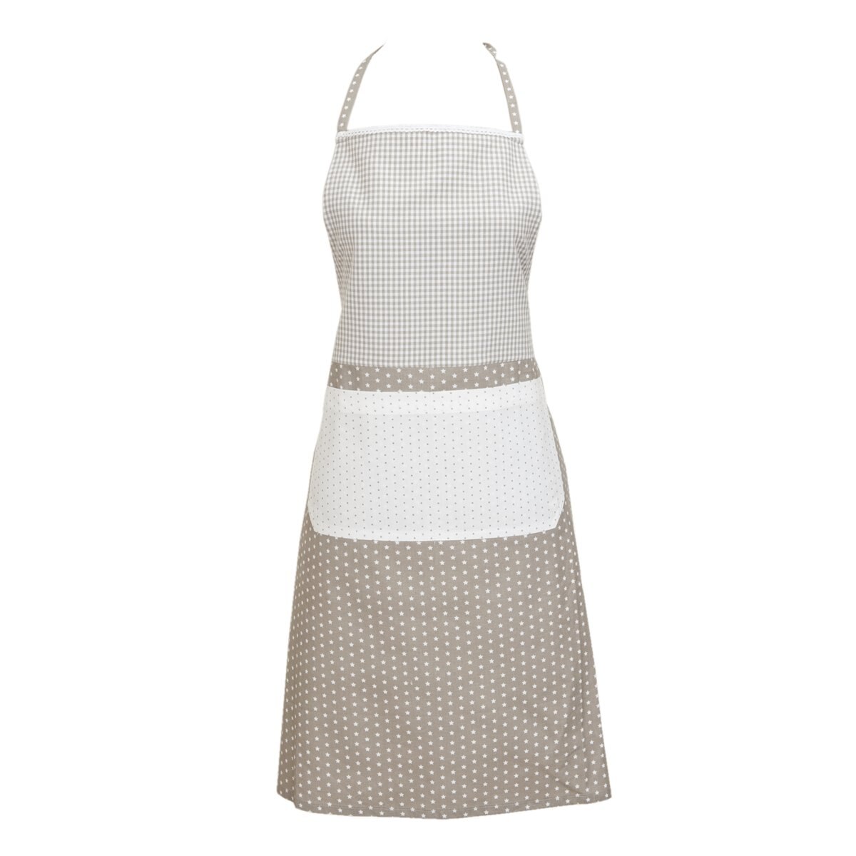 Sort de bucatarie bumbac Twinkle Little Star 70*85cm, Clayre & Eef